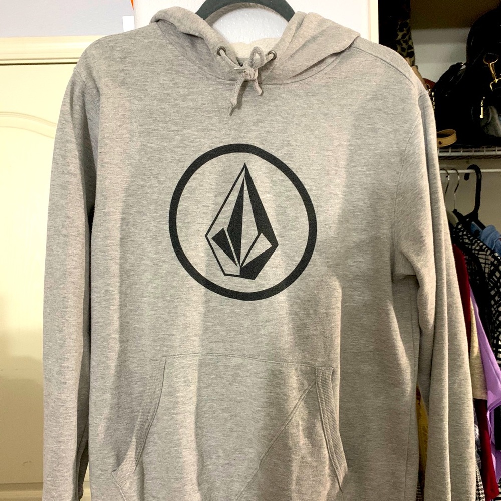 Grey Volcom Hoodie
